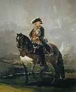 Francisco de Goya Carlos IV a caballo France oil painting artist